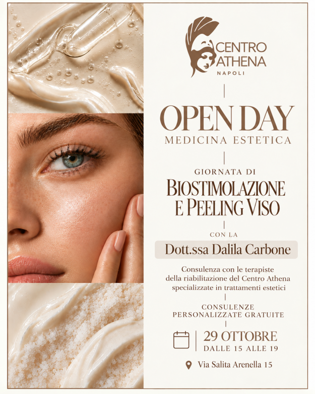 Locandina Open Day Athena Napoli